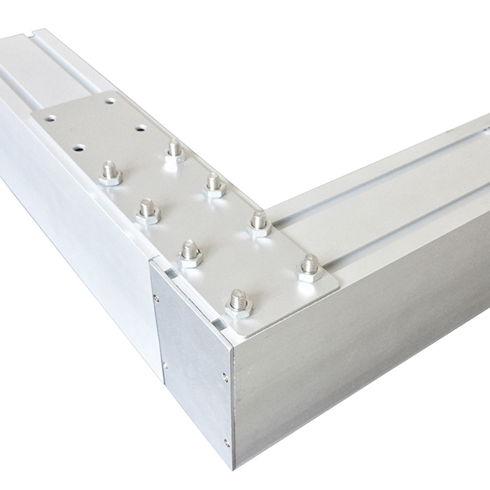 BAPL046 Aluminum Profile - Inner Width 25mm(0.98inch) - LED Strip Anodizing Extrusion Channel